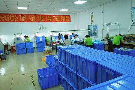 產(chǎn)品質檢和包裝車間 產(chǎn)品質檢和包裝車間